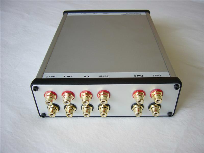 Passive Preamplifier - Back View